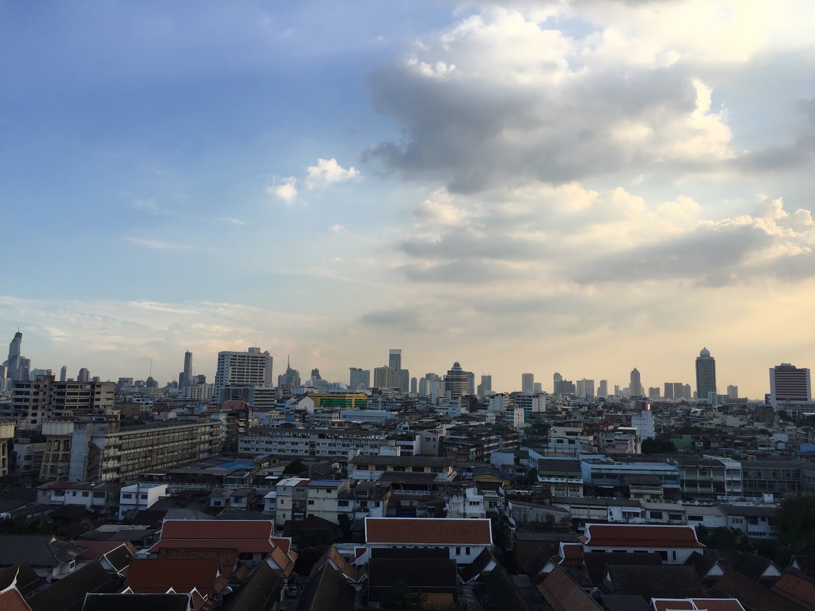 Downtown View of Bangkok, Thailand