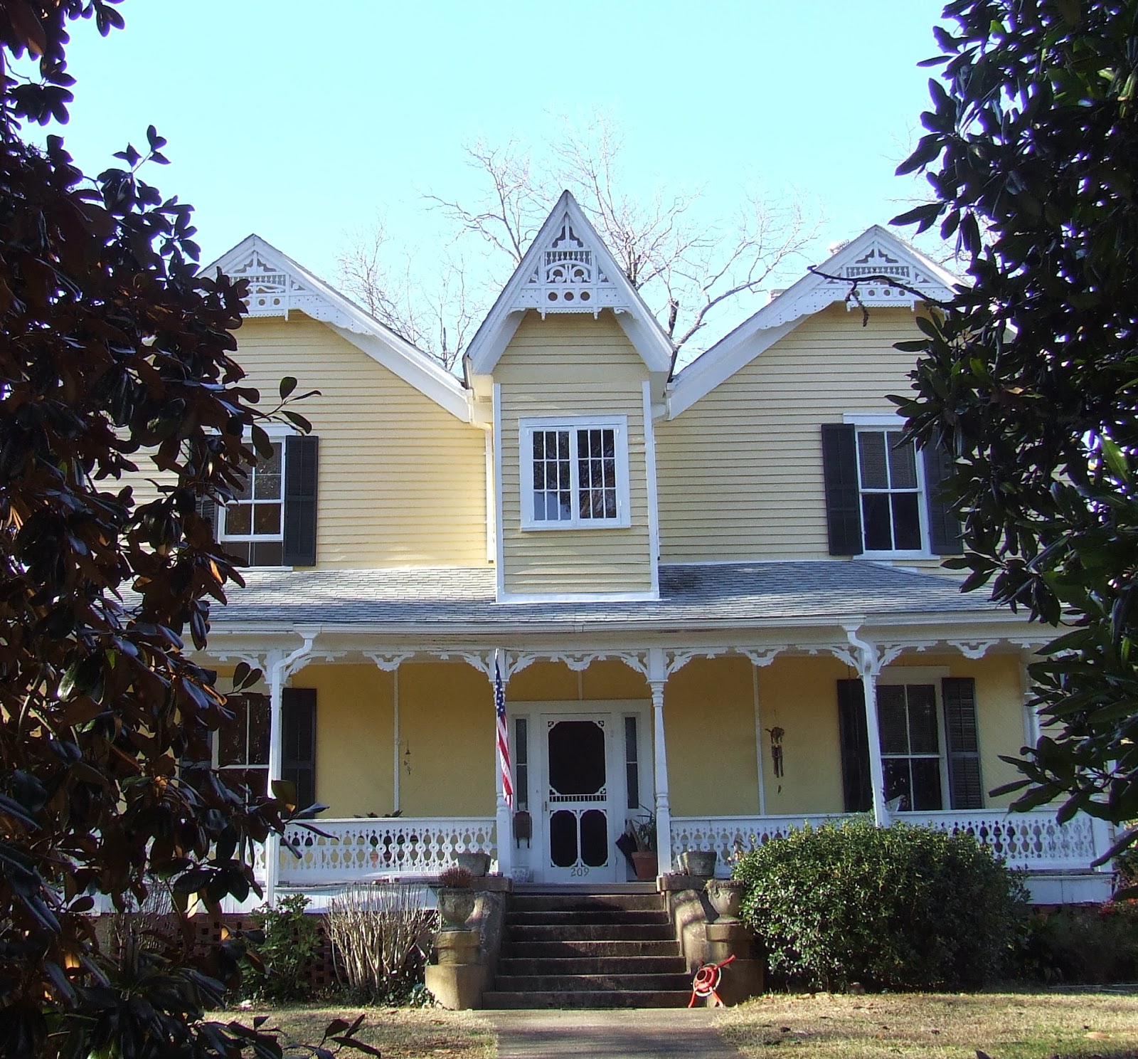 My Blue Cottage A Few Old Houses in Due West, SC