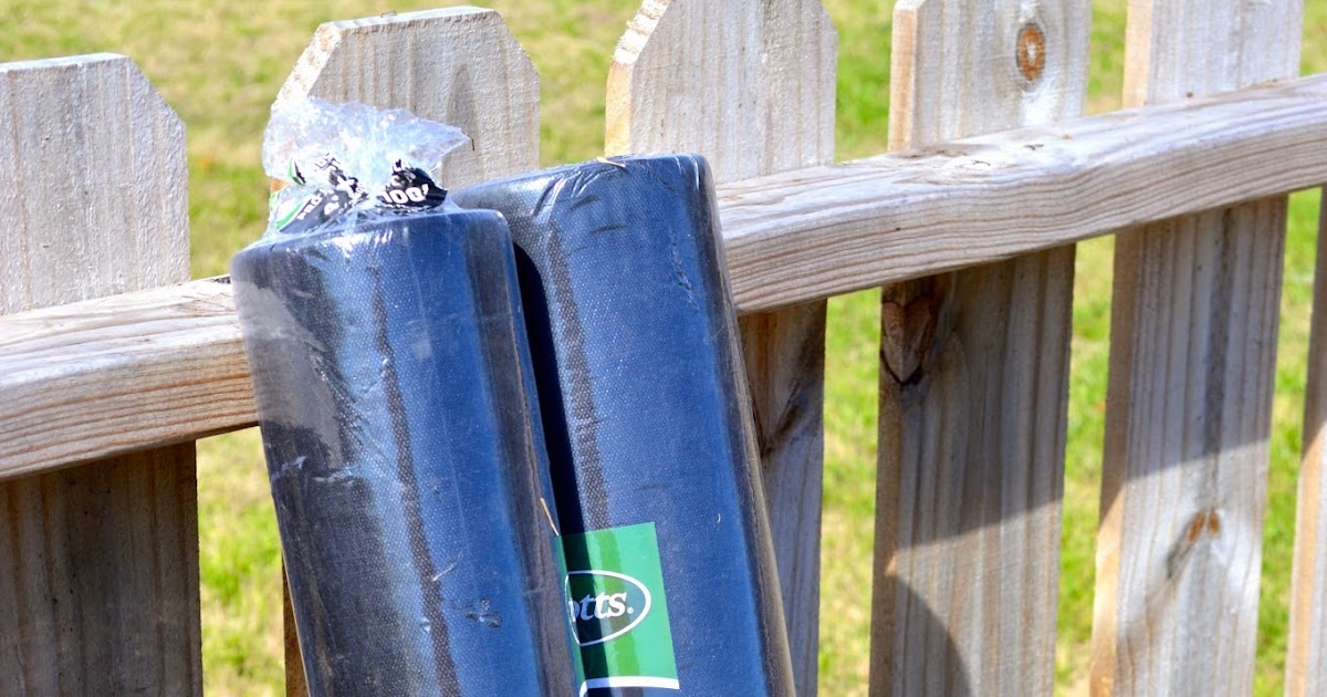 Two Men and a Little Farm WEED BLOCK BETWEEN RAISED BEDS PART ONE