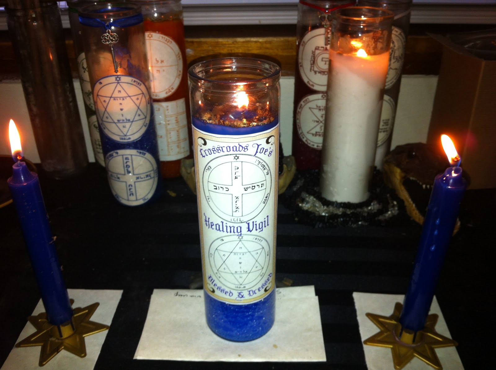 Tapping the Roots Healing Candle Service begun!