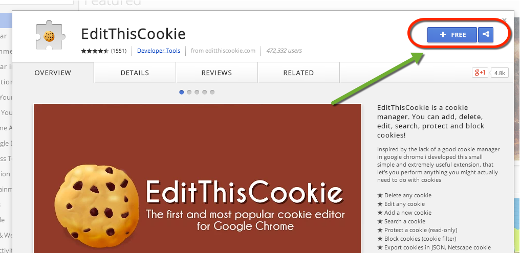 EditThisCookie