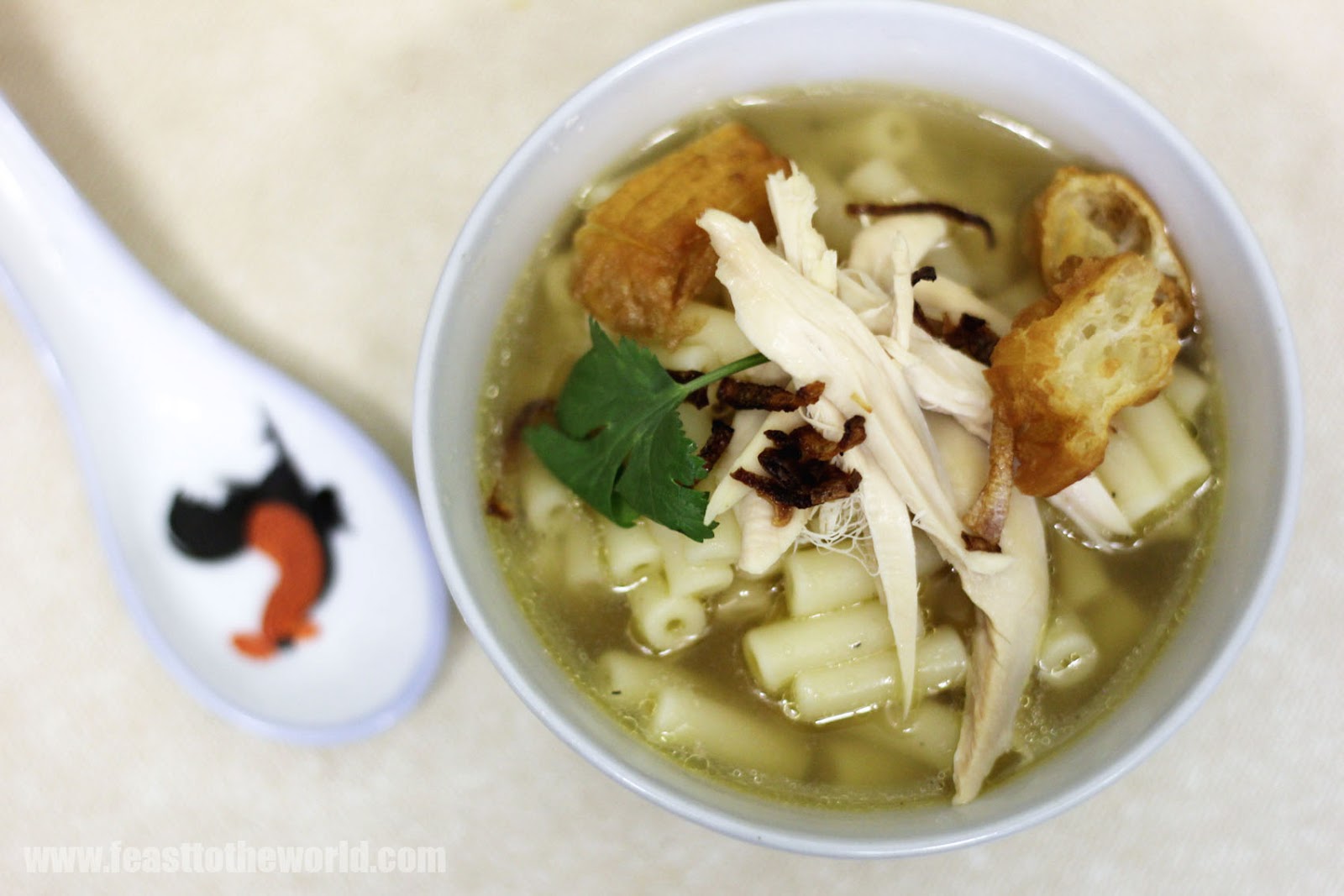 FEAST to the world Chicken Macaroni Soup