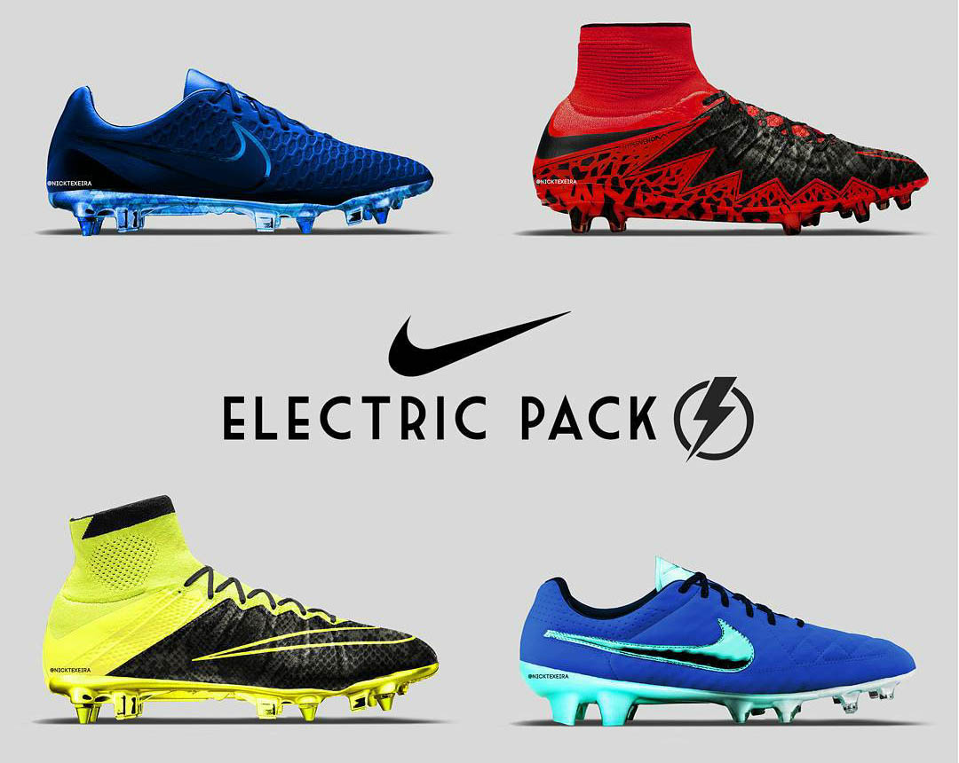 Nike Electric Concept Boots Pack by Nick Texeira Footy Headlines