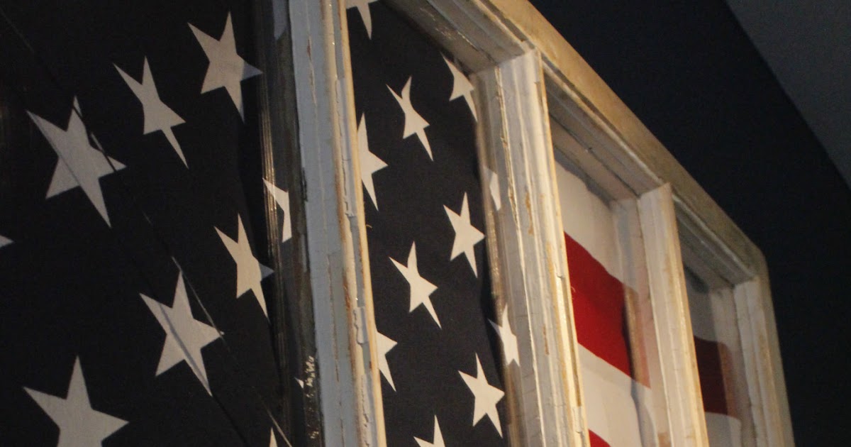 Living The Dream DIY Frame Your Flag!