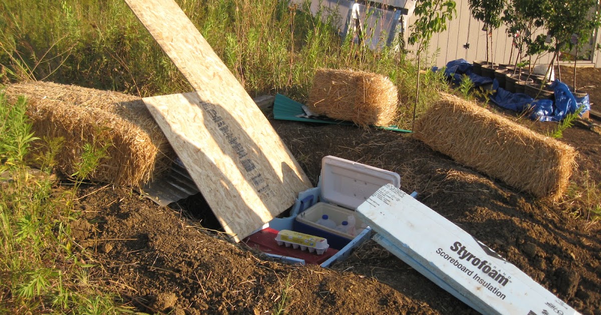 The Lehrmans Inground refrigerator