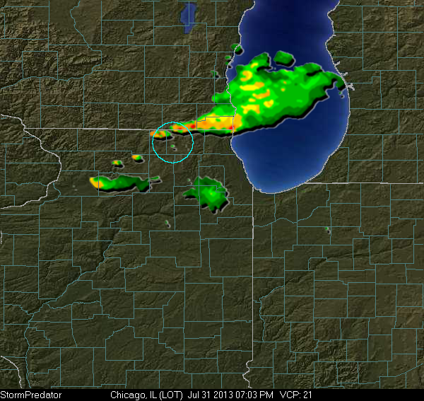 McHenry County WX Radar Scan Zone Alert