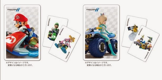 Pré-venda de Mario Kart 8 na Amazon Japan oferece jogo de cartas do Mario ou da Rosalina como brinde Imagem