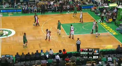 Toronto Raptos fall to the Boston Celtics 112 - 88