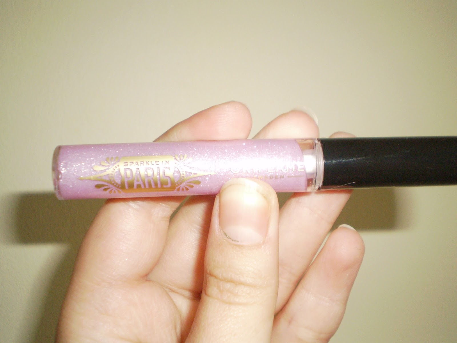 Pink Glamour Oriflame Sparkle in Paris Lip Gloss review