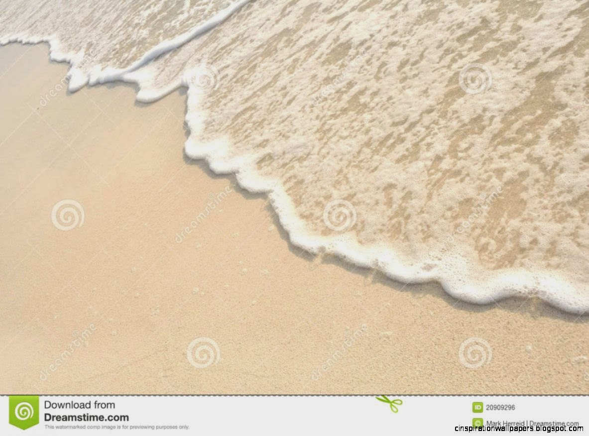 Waves On Shore Of White Sand Beach Royalty Free Stock Image Waves On Shore Of White Sand Beach Royalty Free Stock Image