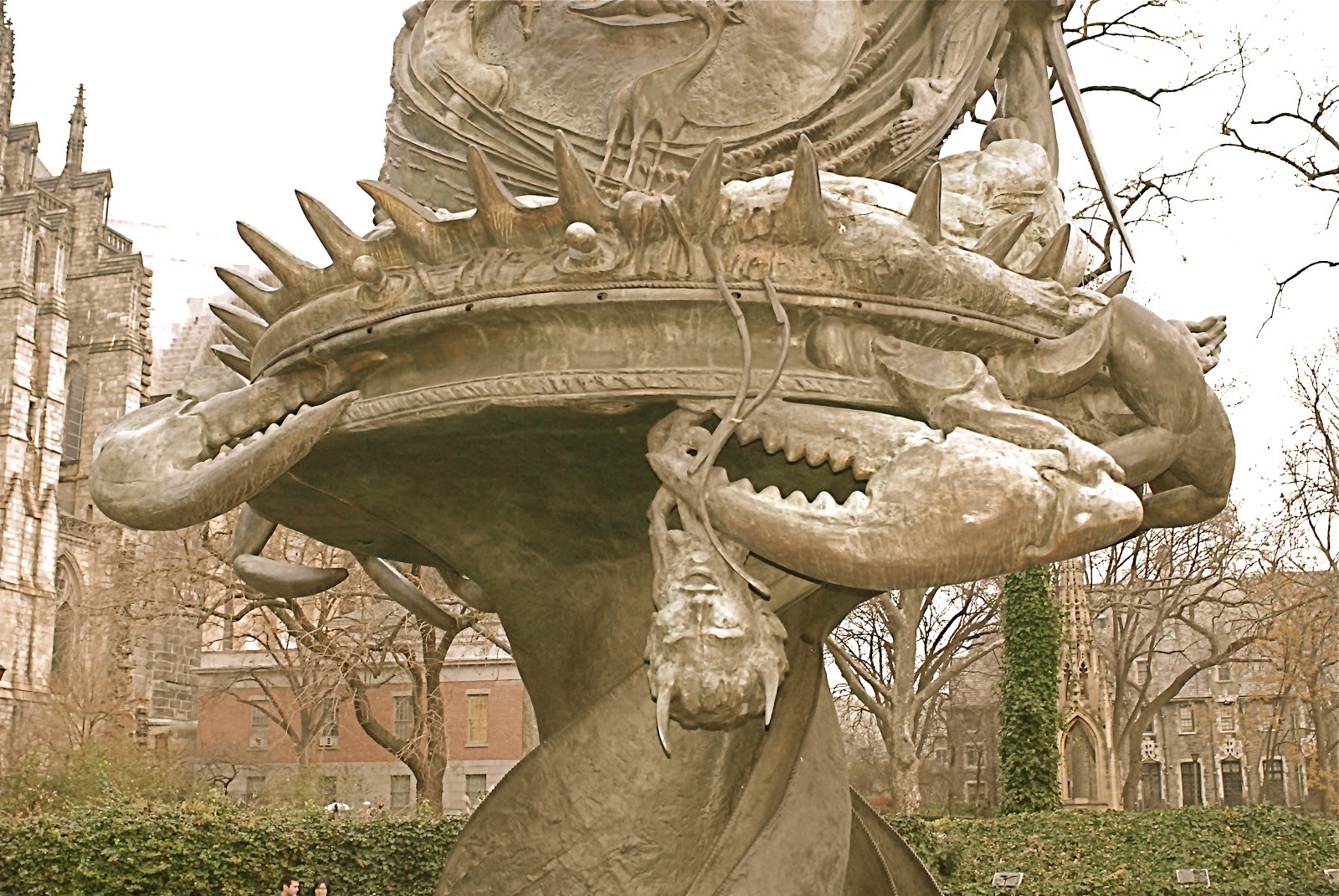 NYC ♥ NYC Children's Sculpture Garden and the Fountain of Peace