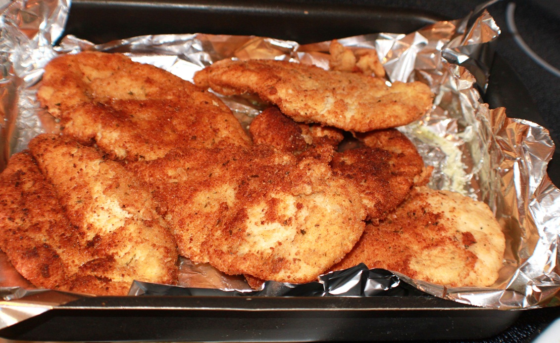 Baked or Fried Chicken Cutlets Recipe What's Cookin' Italian Style
