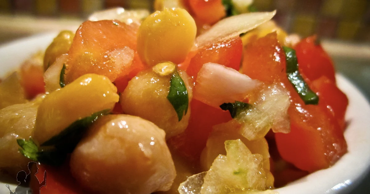 Piratage Culinaire: Salade libanaise aux pois chiches