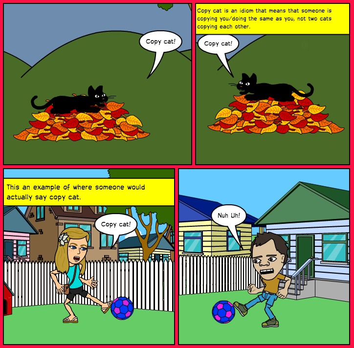 Room 121 Our Idiom Comics are Out of this World!