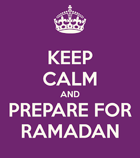 Keep Calm and prepare for ramadan poster