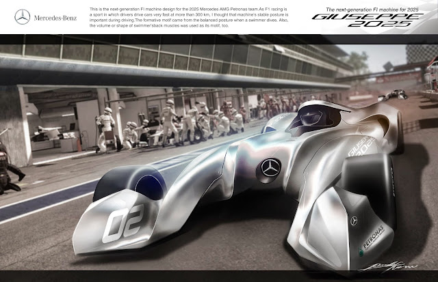 Mercedes AMG F1 Giuseppe 2025 Concept (Jaemin Park)