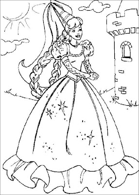 Barbie Coloring Pages Online