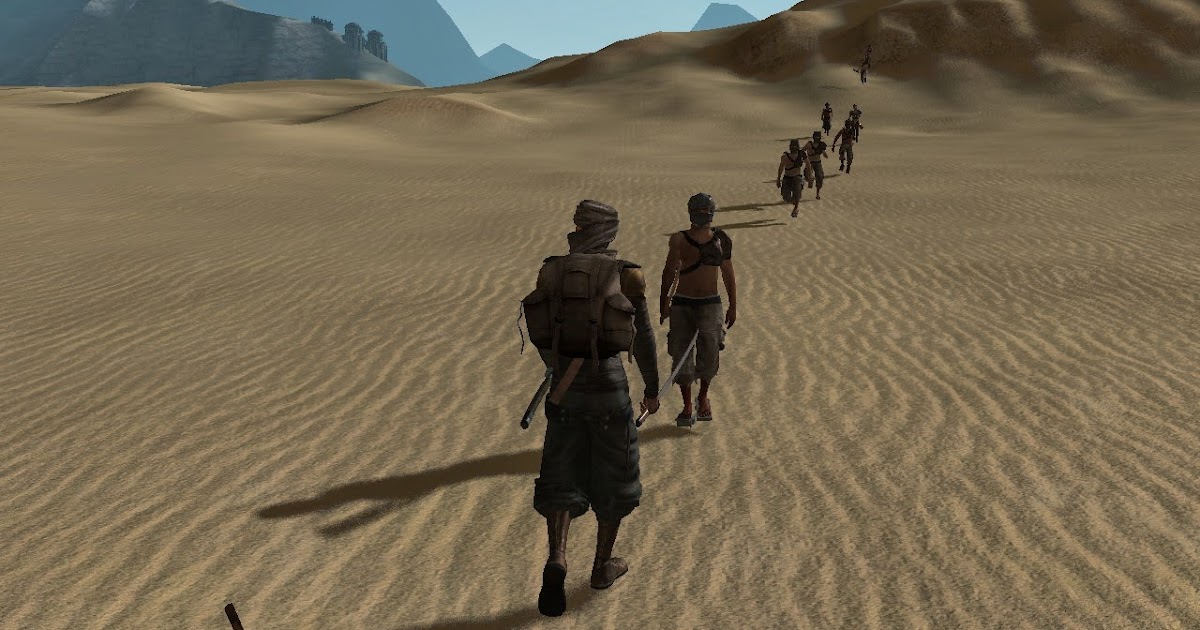 That's interesting... Kenshi a journey through the desert