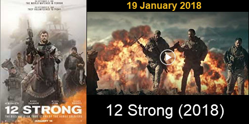 Upcoming Movie "12 Strong (2018)" Official Trailer