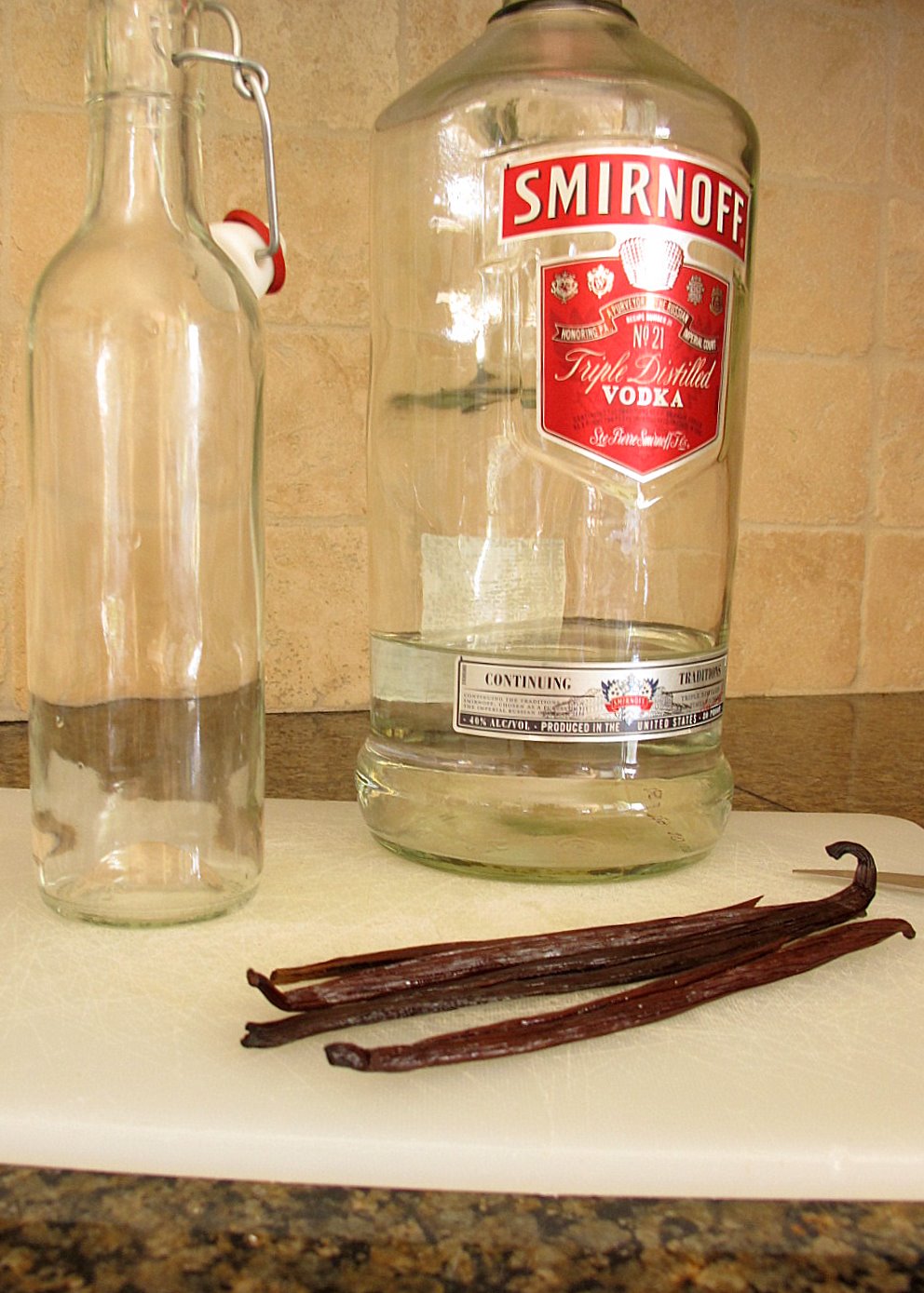 Homemade Vanilla Extract