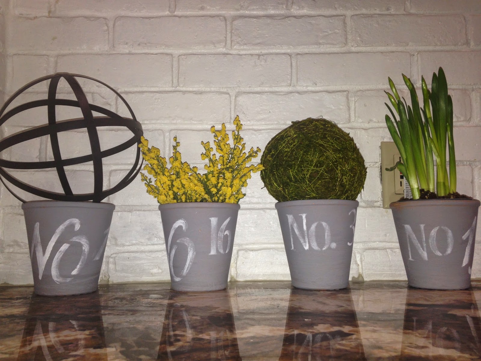 Creative Instincts DIY cheap and easy clay pots