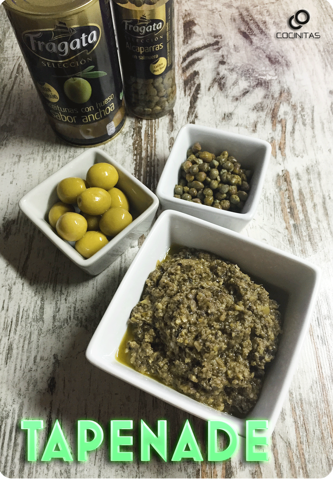 Tapenade AnaCocinitas Recetas de cocina fáciles, rápidas y