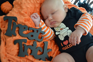 Baby and trick n treat letters