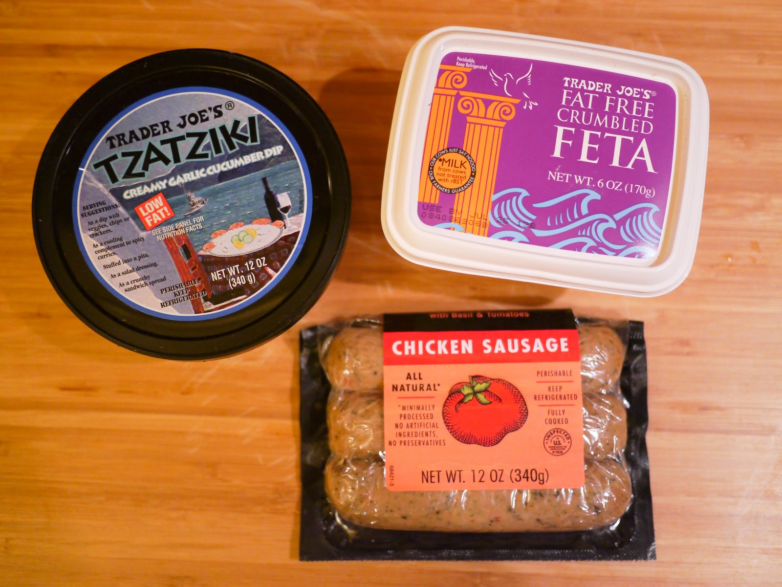 trader joe's easy & delicious greek gyros. The Tale of Two TingsThe