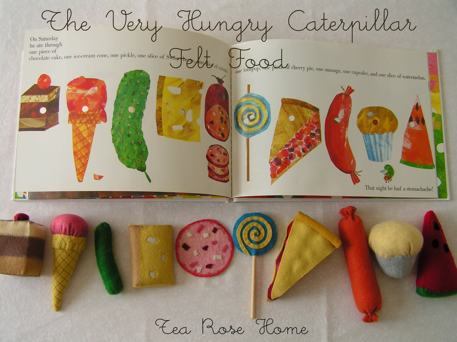 Petite The Very Hungry Caterpillar Felt Play Food
