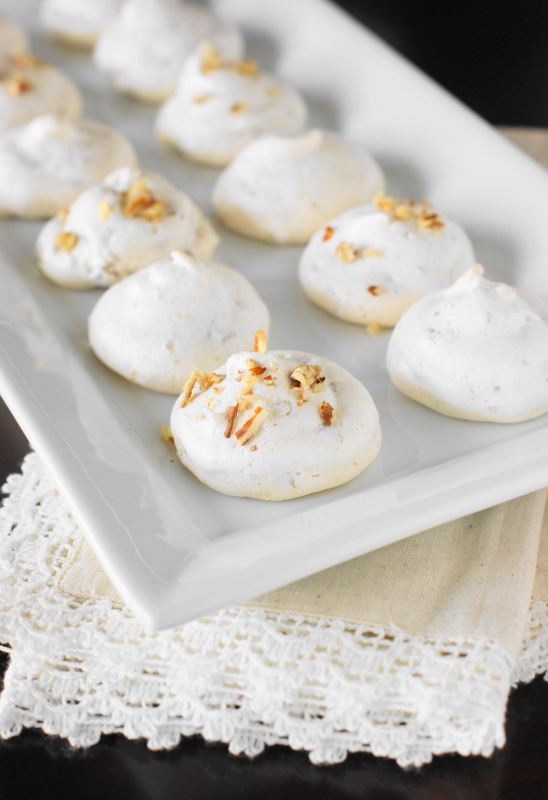 Pecan Meringue Kiss Cookies The Kitchen is My Playground