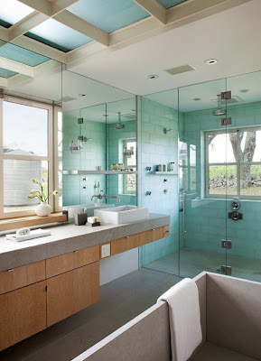 Baños turquesas | Ideas para decorar, diseñar y mejorar tu casa.