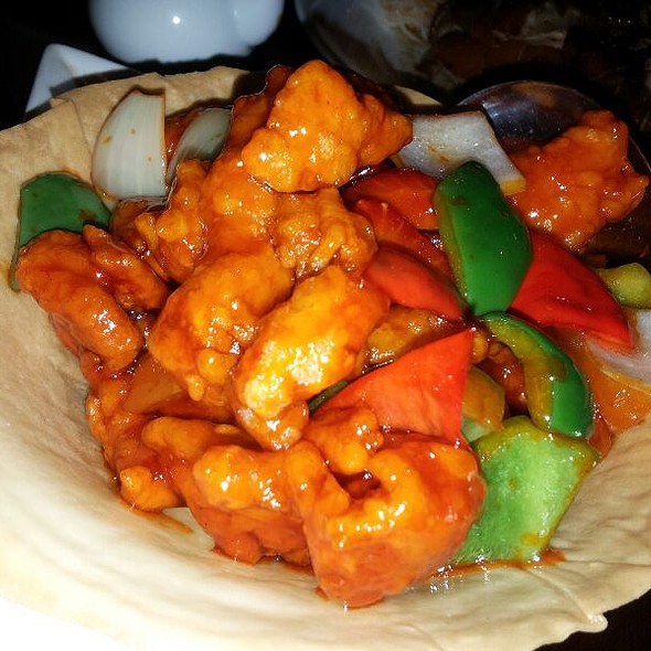 sweet and sour chicken shrimp ( Ayam Udang Asam Manis ) Indonesian