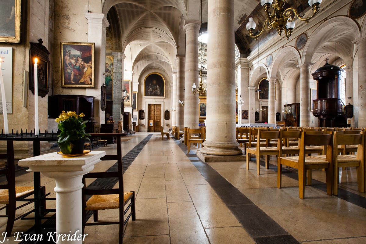 Kreider's Korner Photographs Église NotreDame de Bonne Nouvelle, Paris