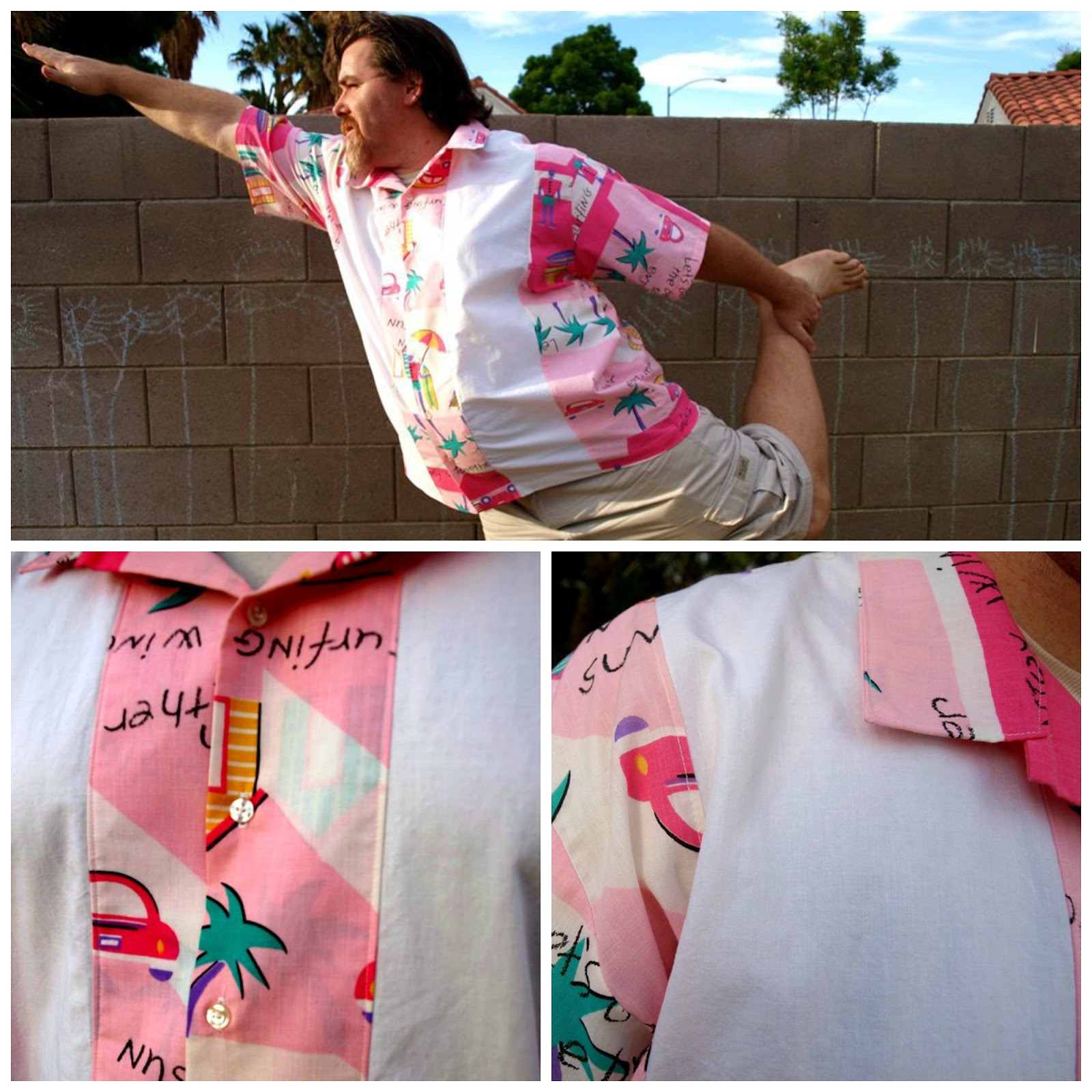 The Scientific Seamstress NEW pattern! Introducing the MENS Bowling shirt!