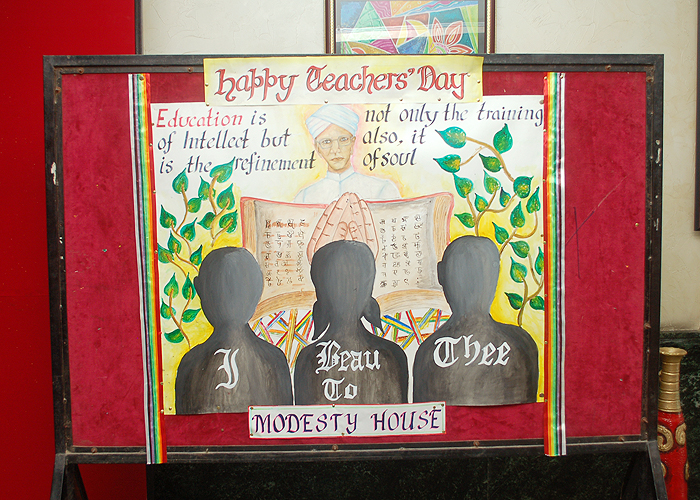 Blissful Earth Teachers' day chart