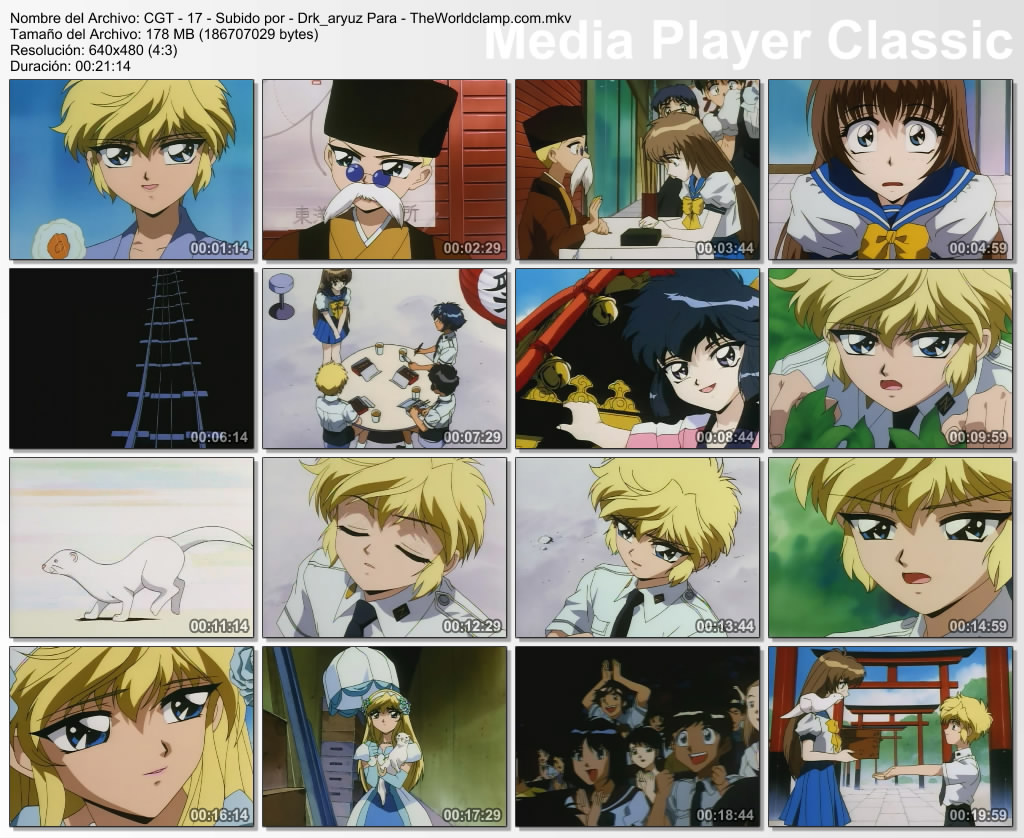 The World Clamp Anime Clamp Gakuen Tanteidan Cap 17
