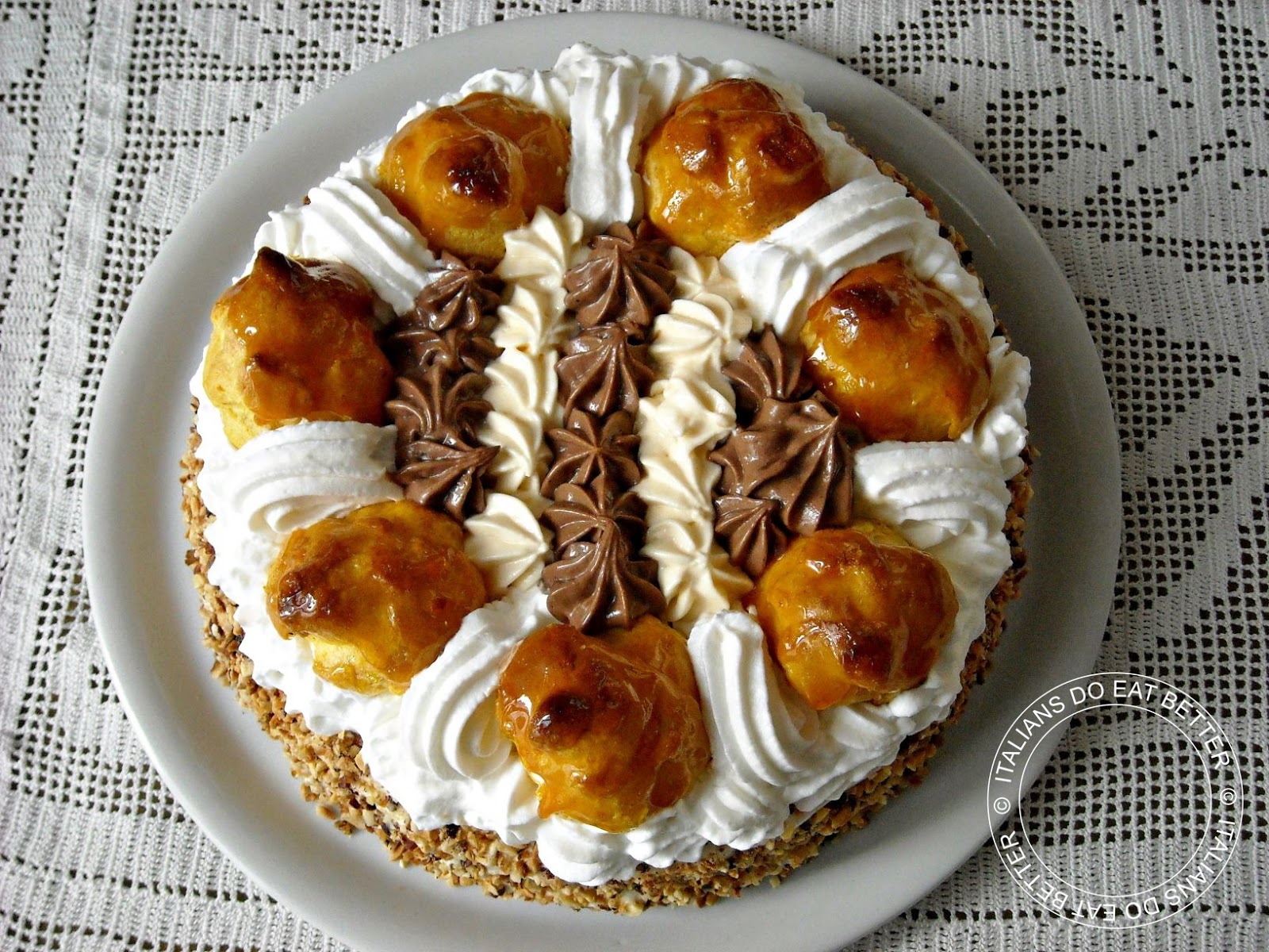 TORTA SAINT HONORE’ ITALIANS DO EAT BETTER