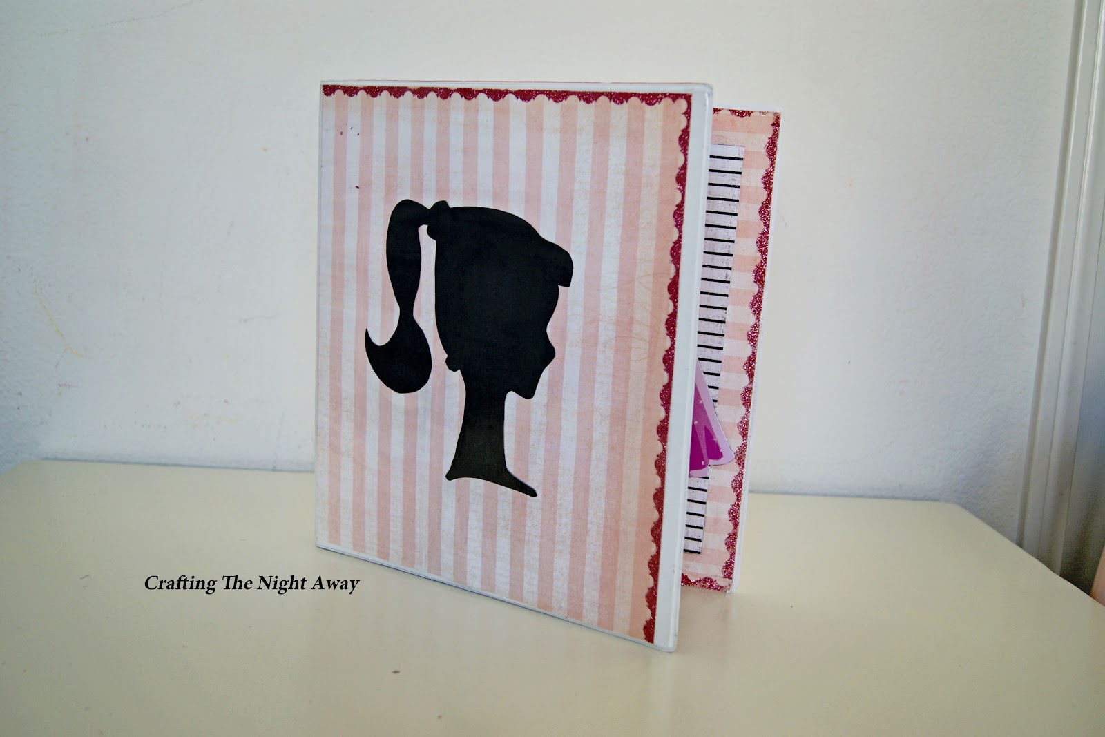 Crafting The Night Away Paper Dolls in a Binder