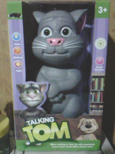 Me And My Cute Little Angels My Babies New Toy Talking Tom Cat