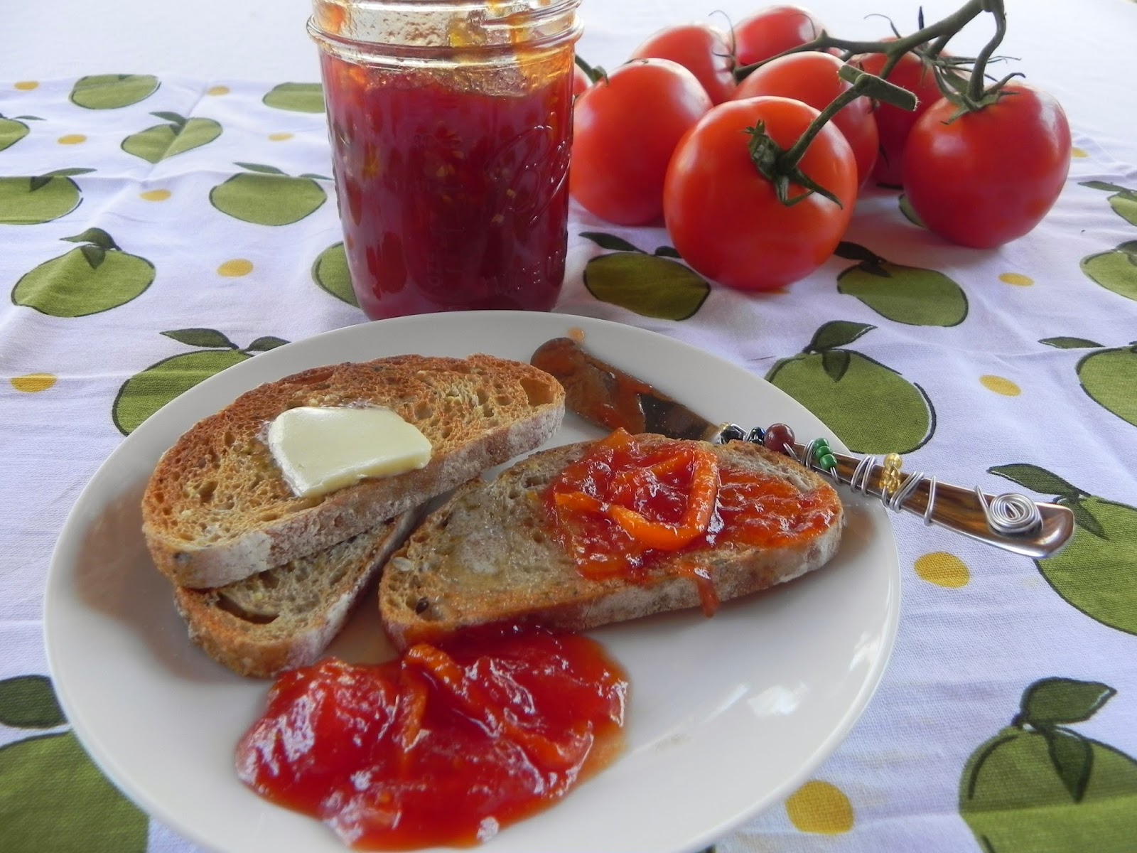 Yates Yummies Refrigerator Old Fashioned Tomato Jam & What to Do With It