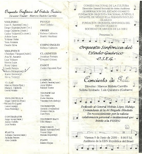 ORQUESTA SINFÓNICA DEL GUÁRICO. MARÍA EN VIOLINES 2.