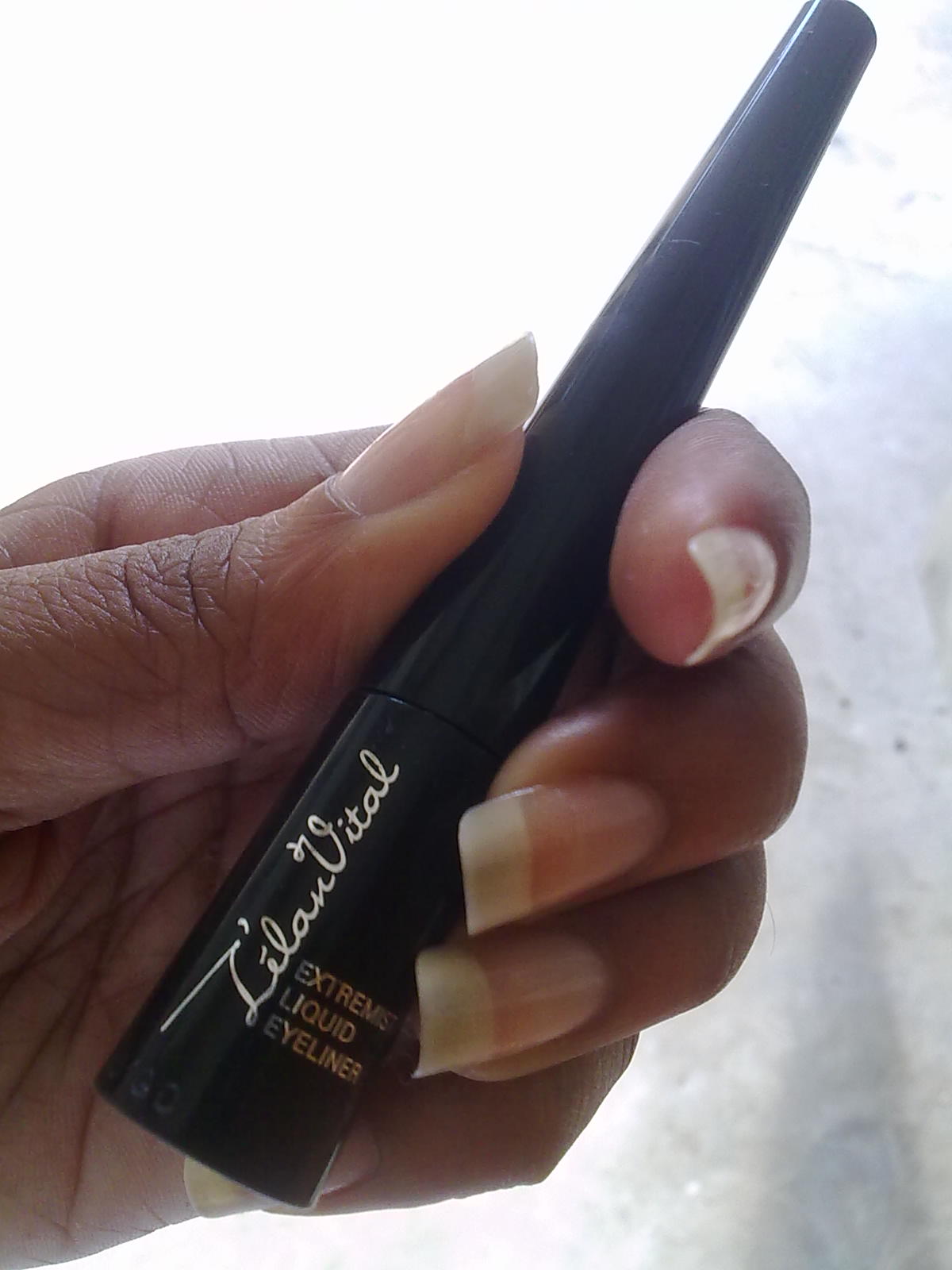 Black Radiance Waterproof Liquid Eyeliner, Black Velvet, 0.17 Fluid Ounce