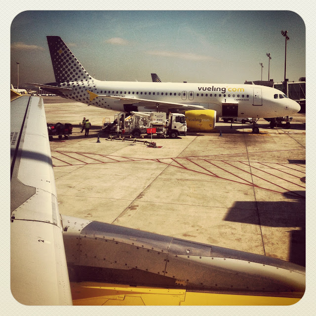 Avión, aeropuerto de Barcelona, BCN, Vueling