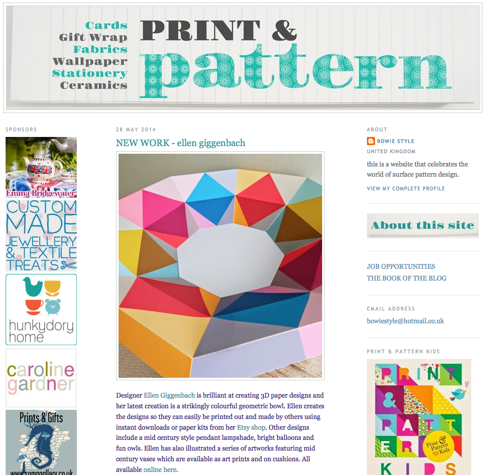 Latest on Print and Pattern