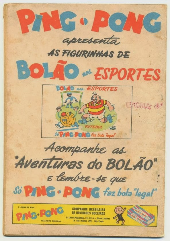 CHICLETE PING-PONG  Anúncios antigos, Propagandas antigas, Chicletes
