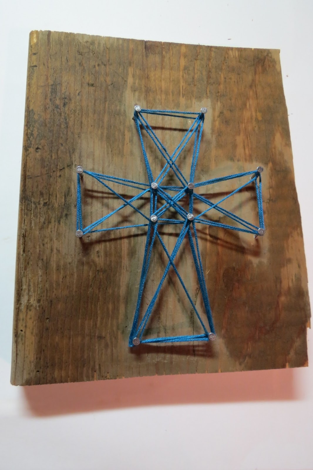 Dippity Dot String Art Cross