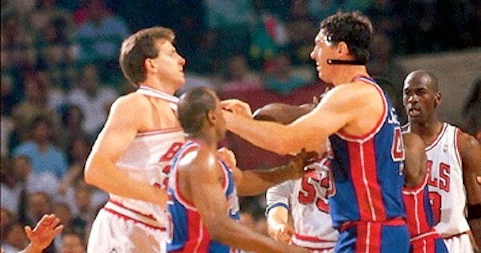 Detroit Pistons Vintage 1990 Dennis Rodman Defensive Player of The