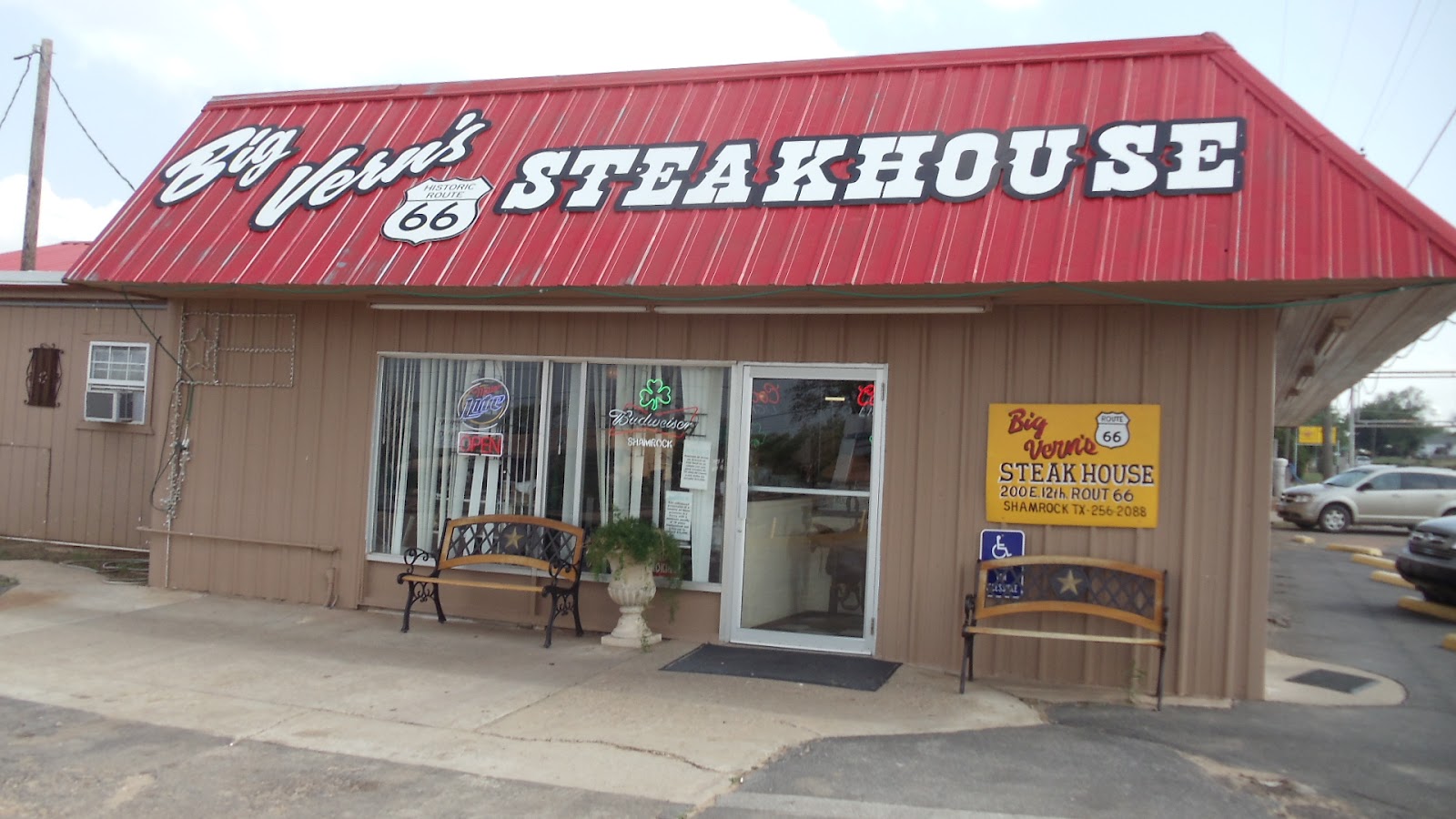 Keep Your Fork Good Things are Coming Shamrock Texas, Big Vern's