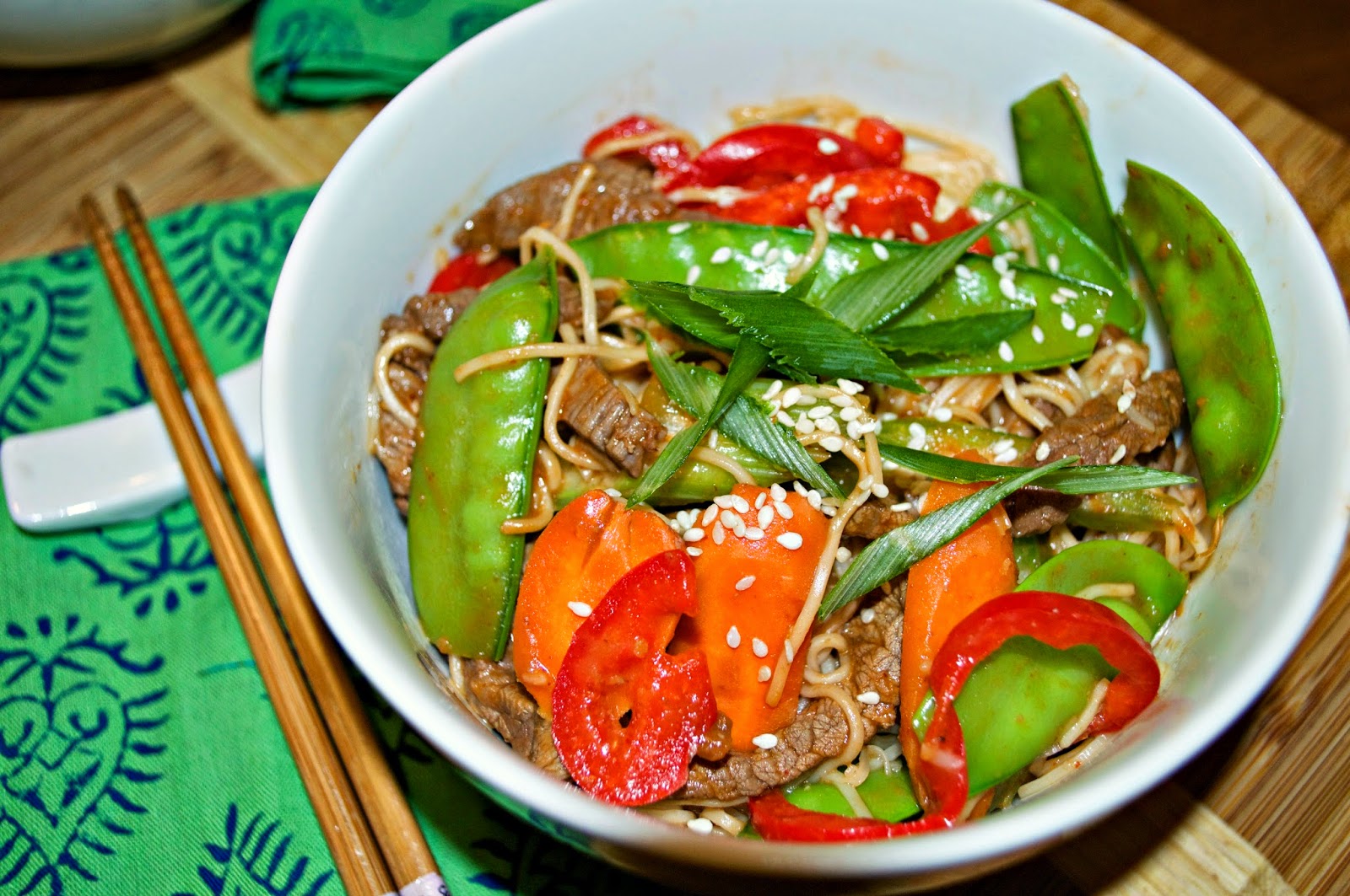 Cooking for Kishore Mongolian Spicy Stir Fried Noodles