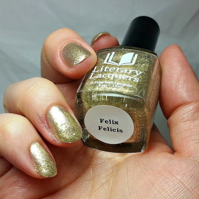 swatcher, polish-ranger | Literary Lacquers Felix Felicis swatch